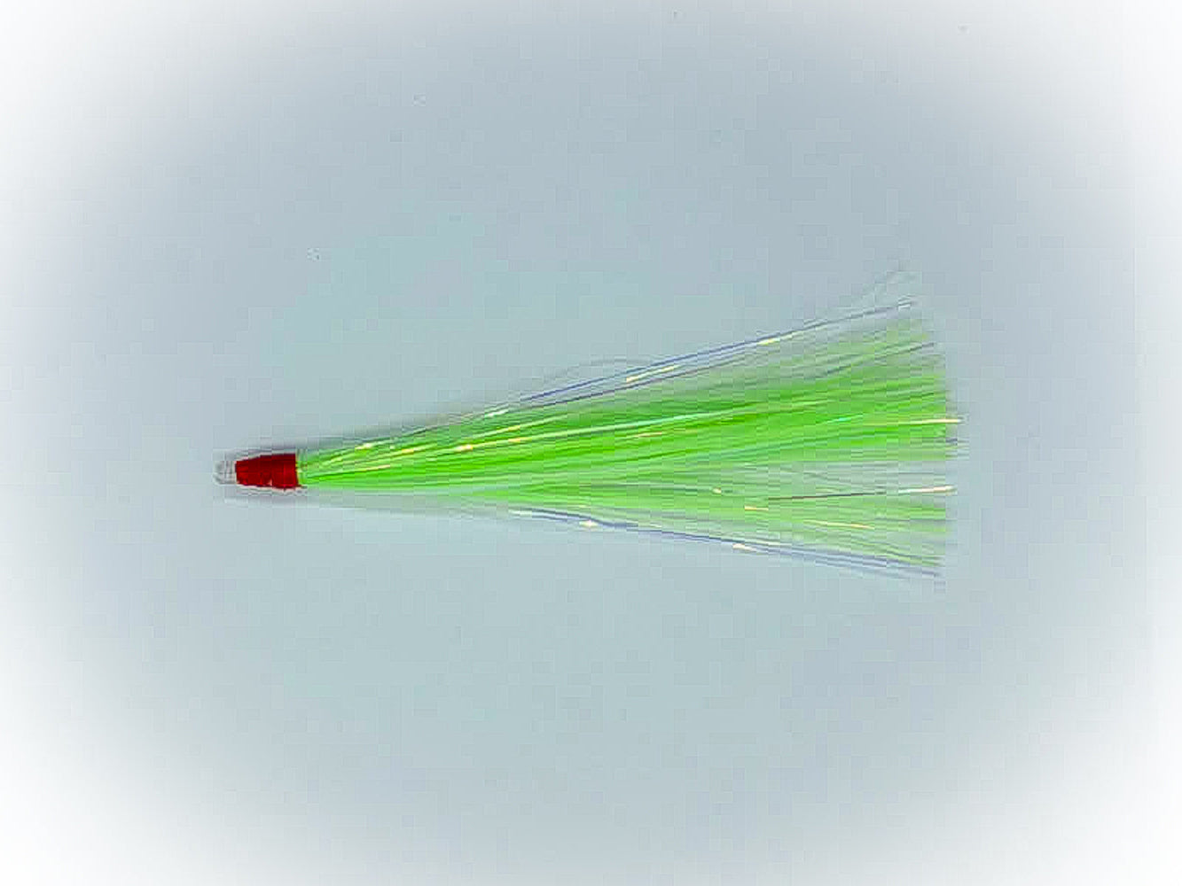 Generic Tube Fly - Glow Green - Pack of 4