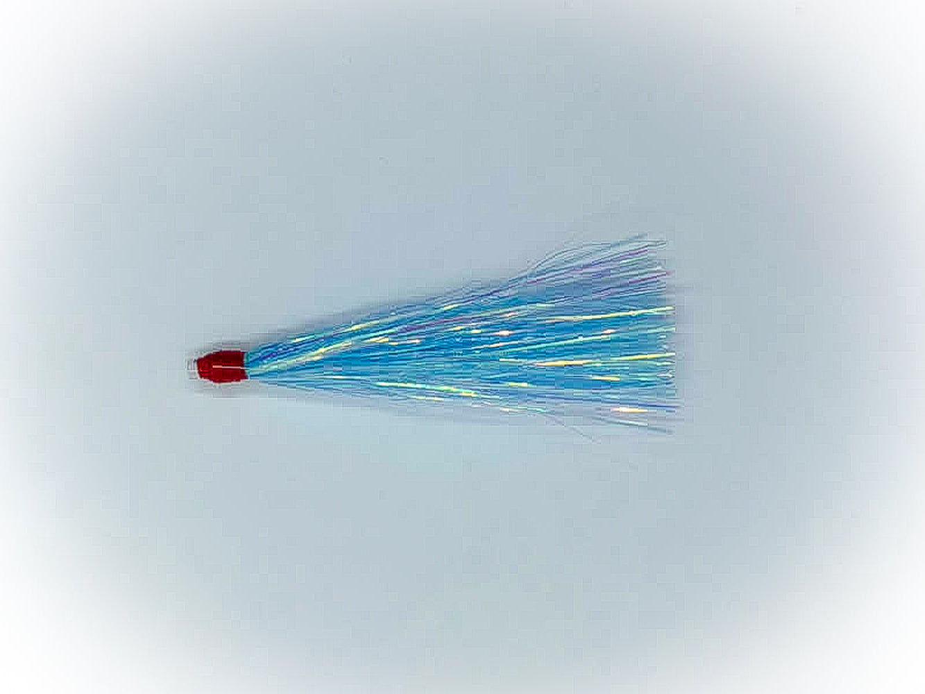 Generic Tube Fly - Glow Blue - Pack of 4