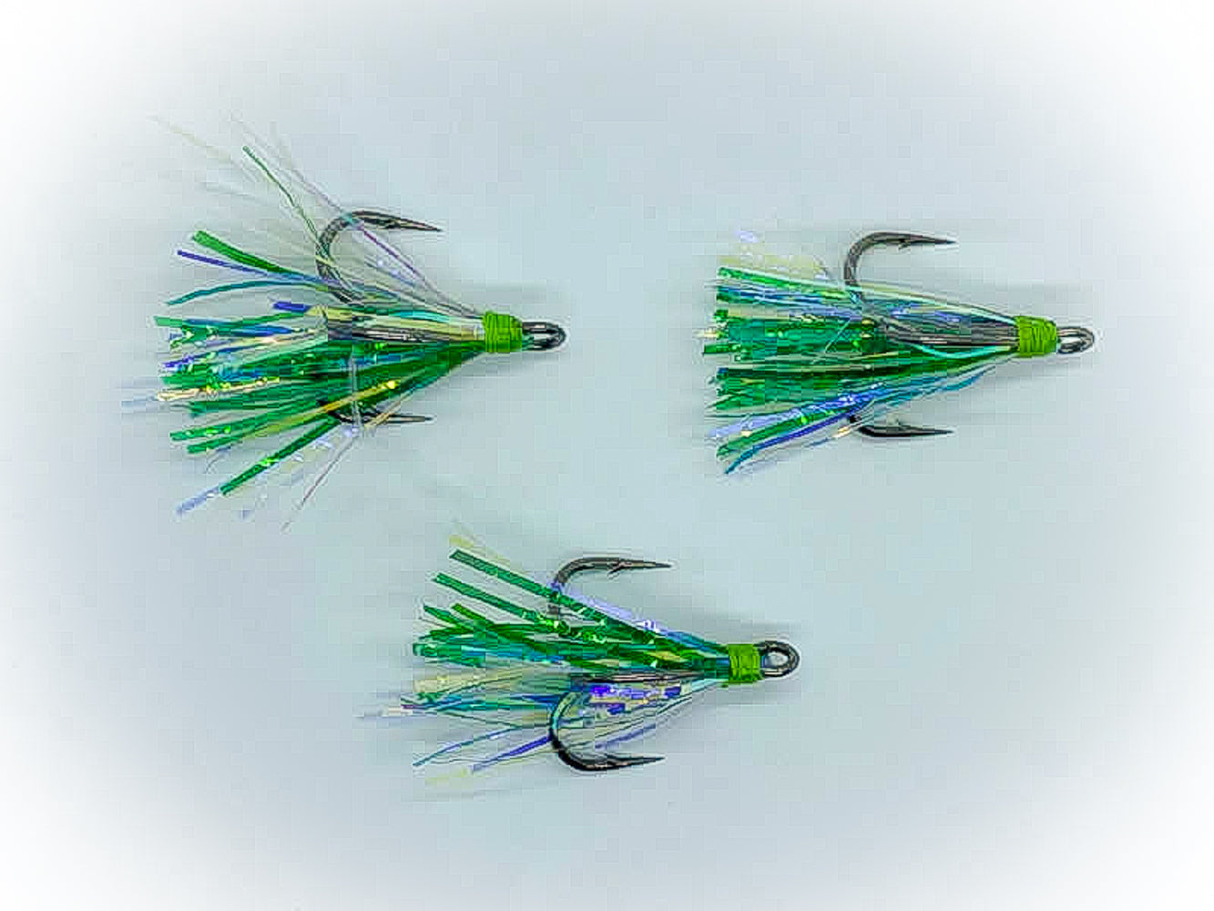 Green Crinkle Peanut Fly (Pack of 3)