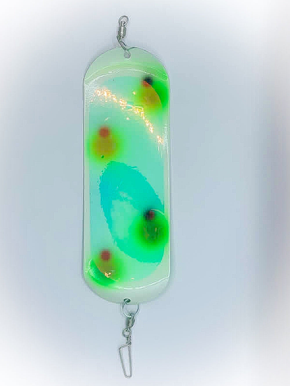 Black Eyed Peas UV Glow Both Sides 8" Dodger