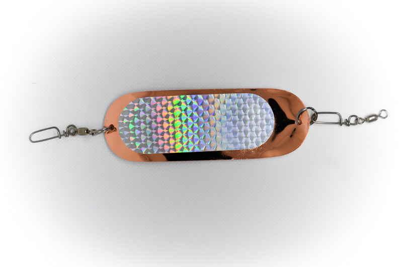 Copper & Silver Holo 4.5" Traditional Dodger