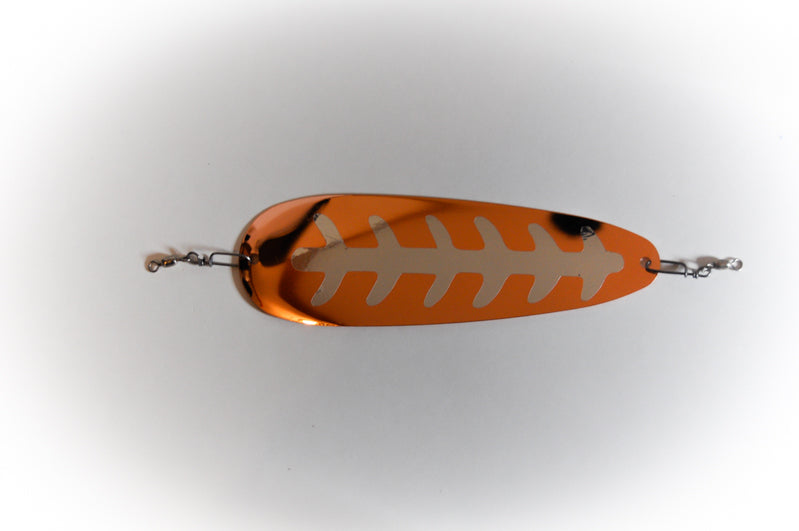 Copper with Silver Ladder XL Slimline Dodger