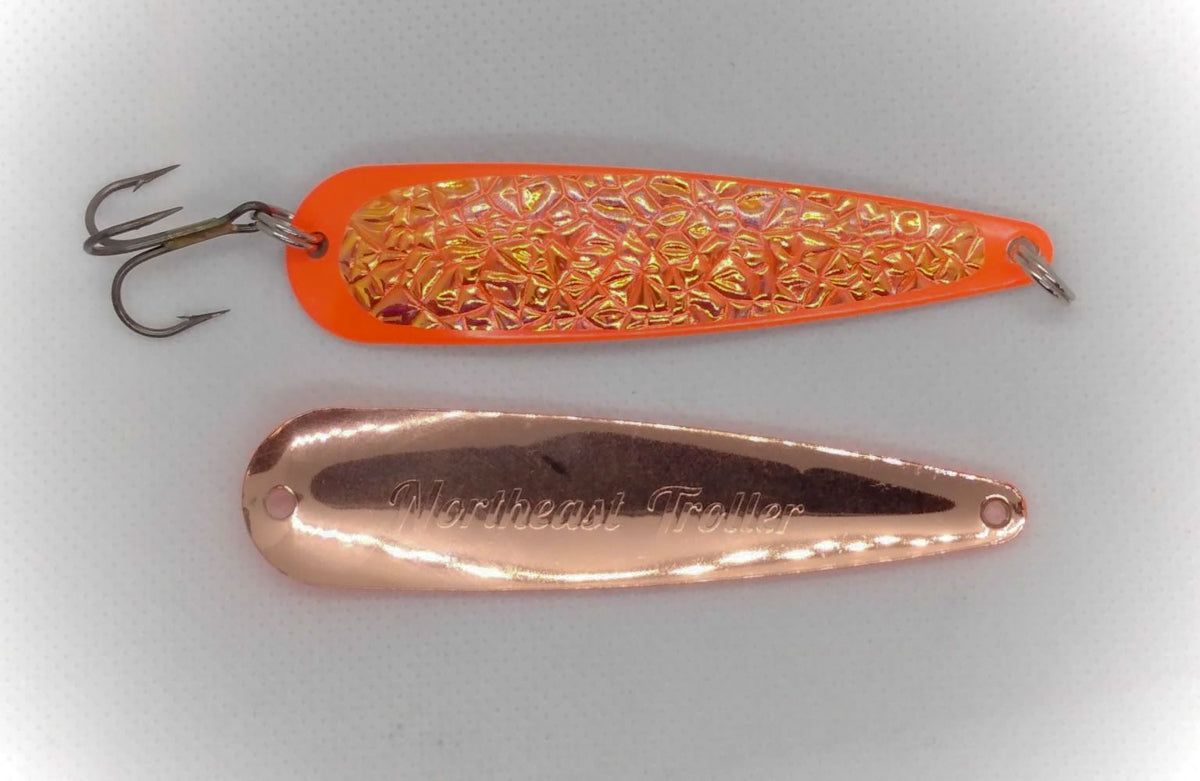 Orange Crushed Ice Copper Back #40