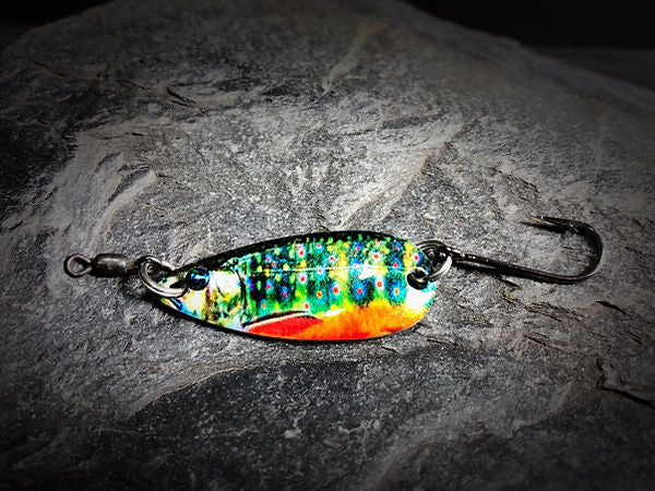Maine Trout Whisperer Casting Spoon - Brook Trout