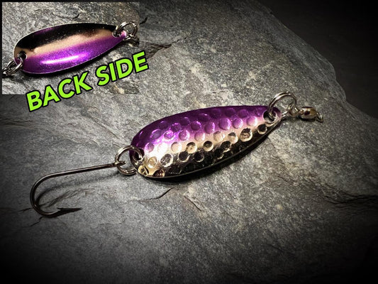 Maine Trout Whisperer Casting Spoon - Purple Fade