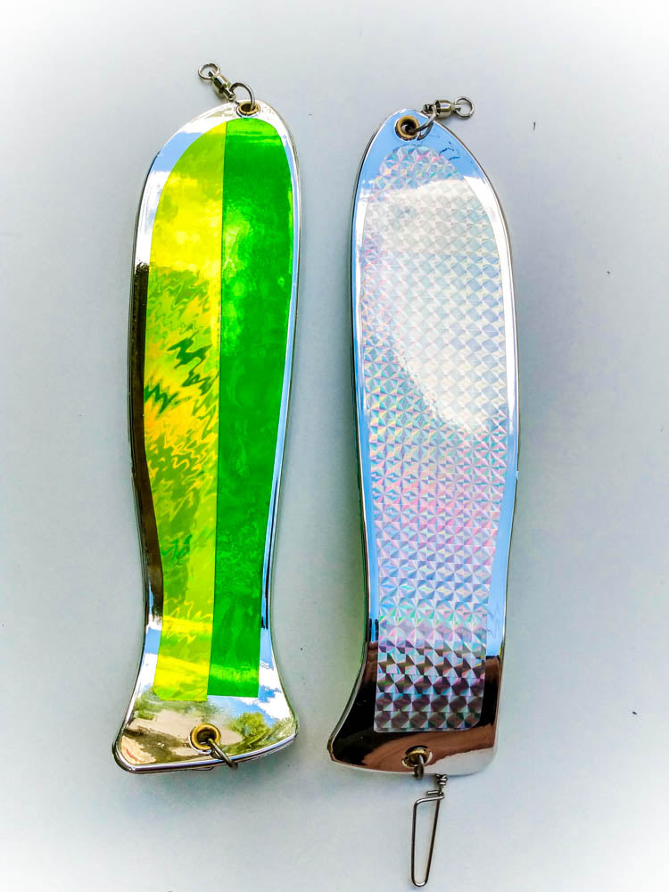 Davey Jones Locker 10" Fish Shaped Paddle Flasher