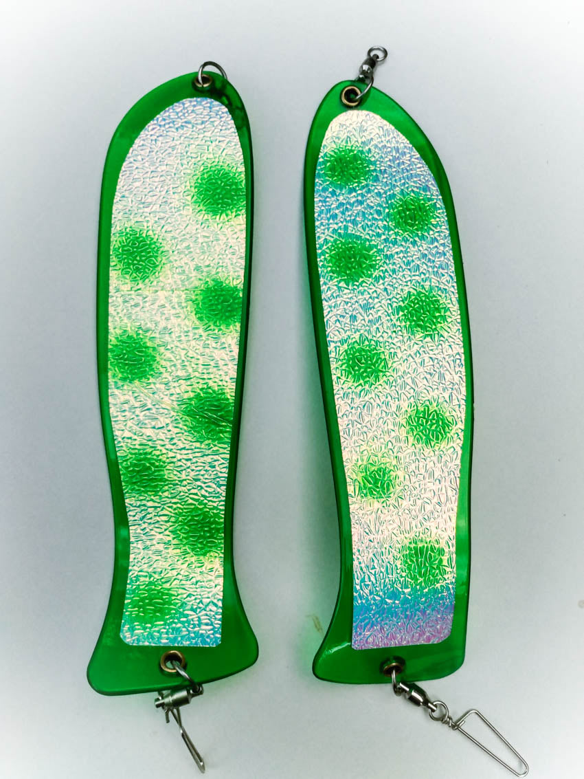 Marves 10" Fish Shaped Paddle Flasher