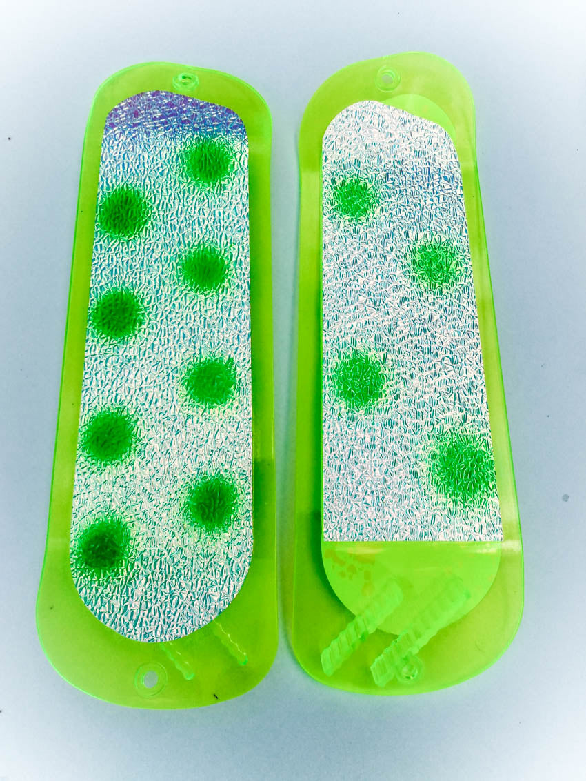 Glow Green Dot 11" Paddle Flasher