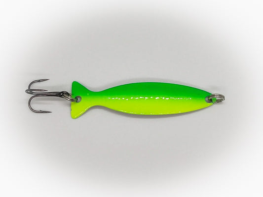 Two Tone Green - Fish Shape Spoon