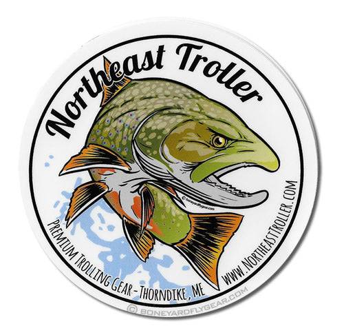 Northeast Troller Decal - Brook Trout