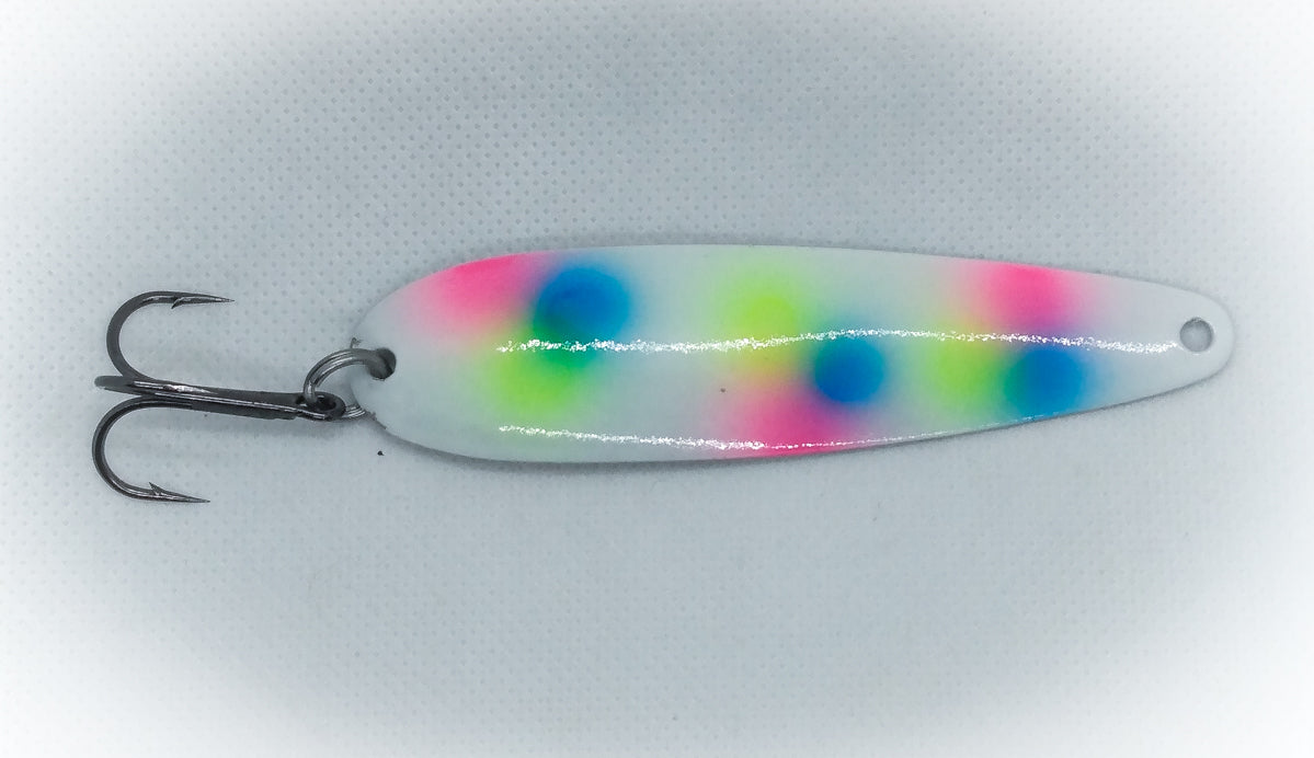 bird lures fish with bread Glow Wonderbread (3.75") – Northeast Troller, LLC