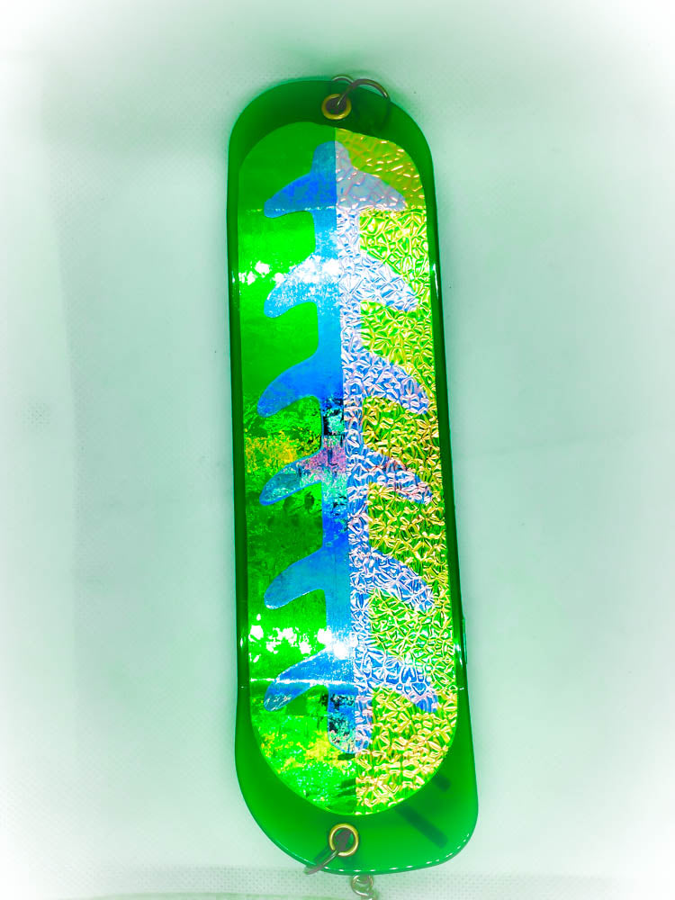 Green Paddle Stud 8" Paddle Flasher