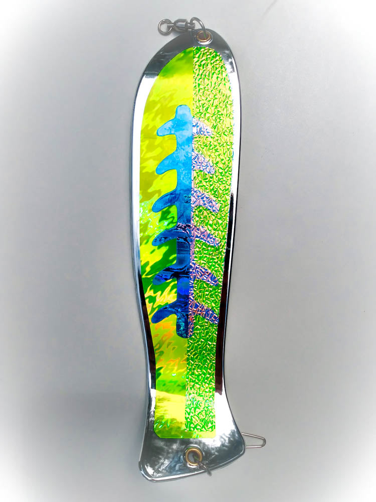 Mt Dew Stud 10" Fish Shaped Paddle Flasher