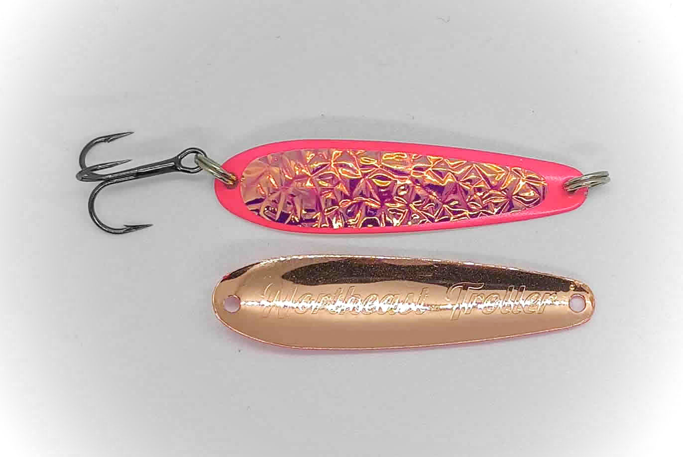 Pink Ice Rialers Pink Crushed Ice - Copper (#100 Size) – Northeast Troller, LLC