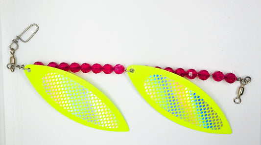 Chartreuse Scale Twin Spin