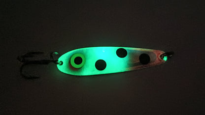 Red Mini Invader - Glow (#100 Size)