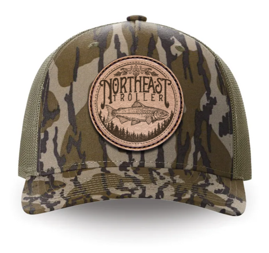Troller Leather Patch Hat - Realtree Camo