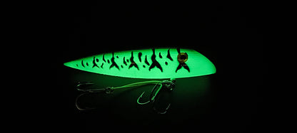 Glow Zebra (Green Glow) Plug