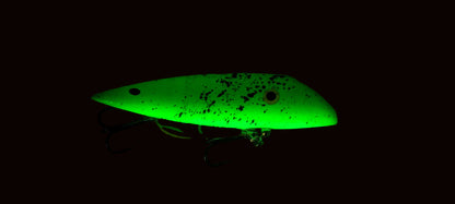 LIMITED - Green Splatter (Green Glow) Plug