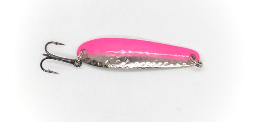 Hammered Silver and Pink UV (#100 Size)