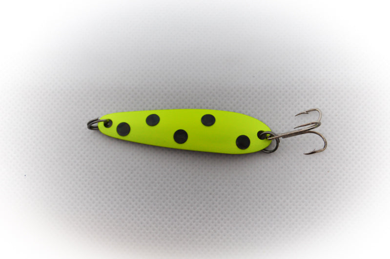 Chartreuse & Black Dot (#100 Size)